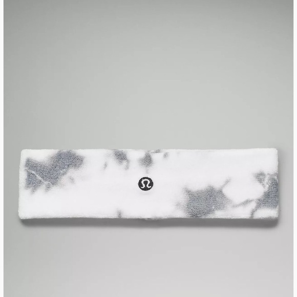 lululemon athletica Accessories - LULULEMON Cotton Terry Sweatband UNISEX NWT Colour rhino Grey tennis pickle ball